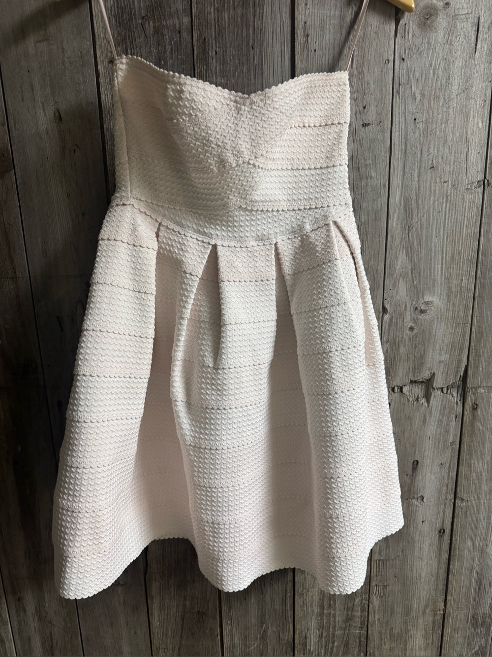 STELLA Strapless “Bandage” looking dress - size medium